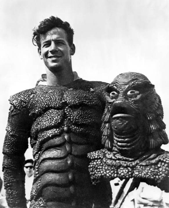 Ricou Browning as the Creature From the Black Lagoon